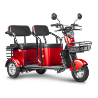 Электротрицикл Rutrike Gelbert Kappa 48V/60V 650Вт 