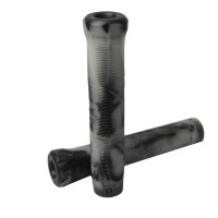 Грипсы для трюкового самоката Ethic Slim Grips Glow / Black mix (Черные / Прозрачные)