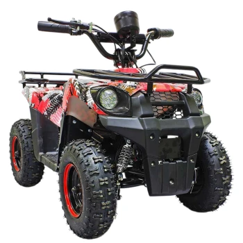 Электроквадроцикл GreenCamel Гоби K45 (36V 800W R6 Цепной привод) Красный экстрим